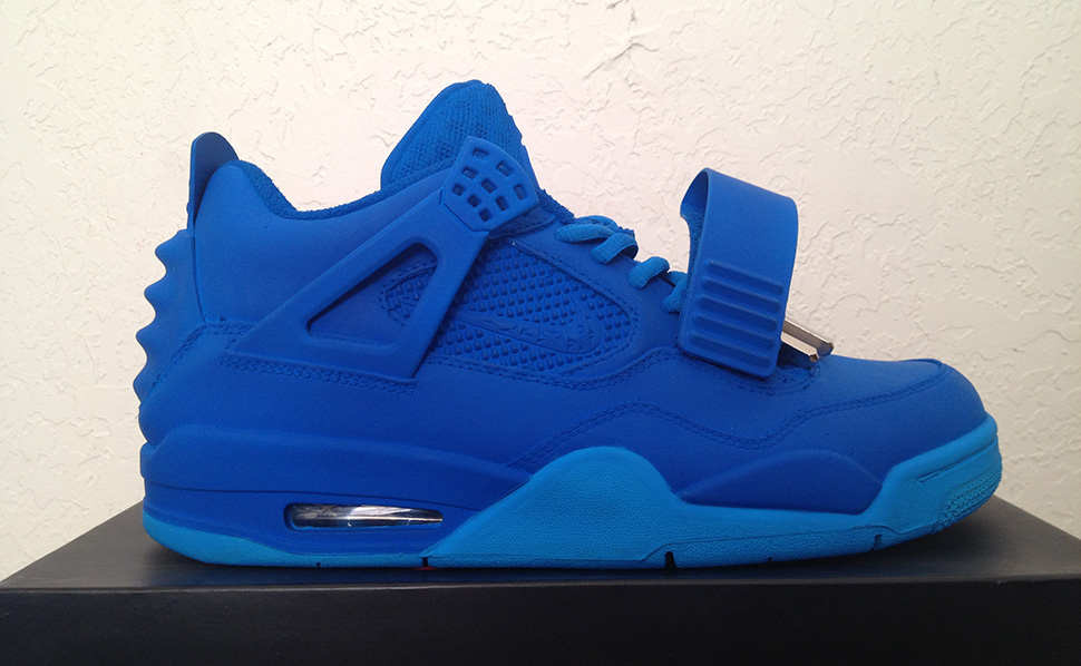 all blue 4s