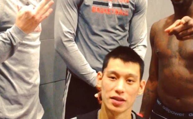 Jeremy Lin Celebrates adidas Signing with Three Stripes Haircut