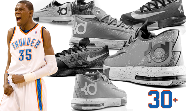 Kevin Durant's 30-Point Performance Stretch in the Nike KD VI