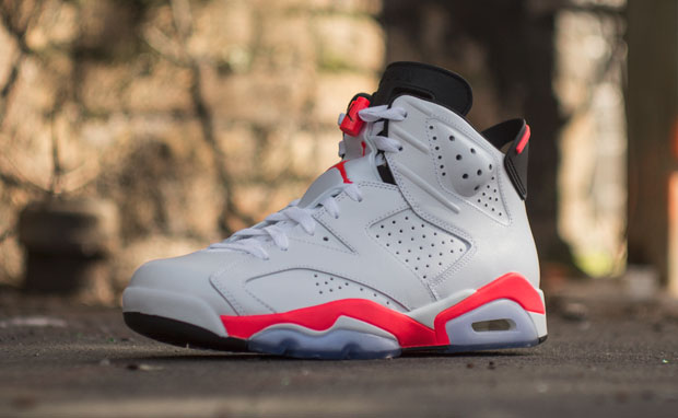 jordan retro 6 pink white and black