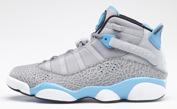 jordan 6 rings grey and blue