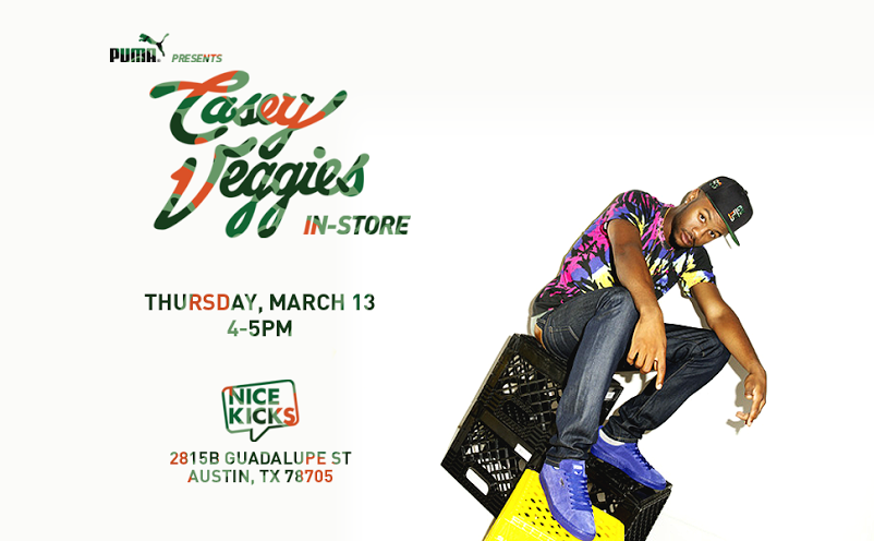 Casey Veggies Nice Kicks In-Store Event