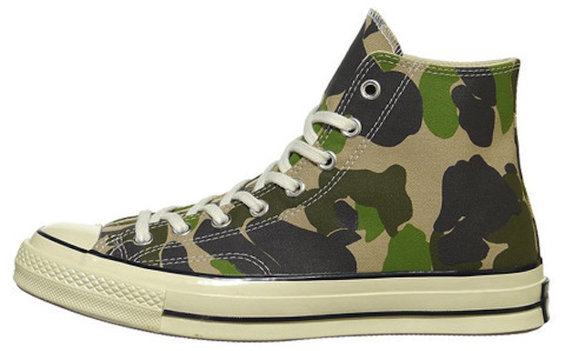 converse camouflage shoes