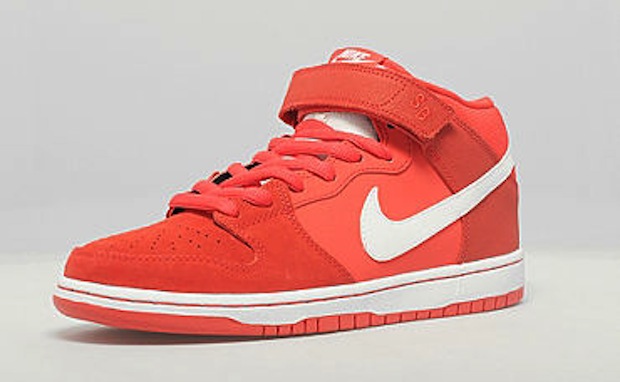 Nike SB Dunk Mid Pro Light Crimson Nice Kicks