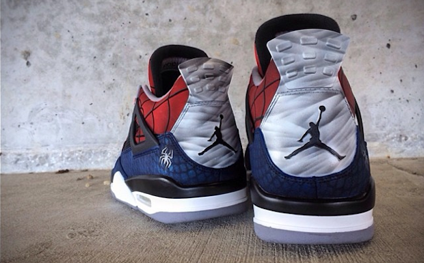 jordan 4 spiderman