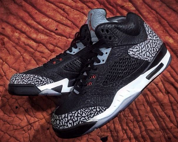 air jordan 5 black cement