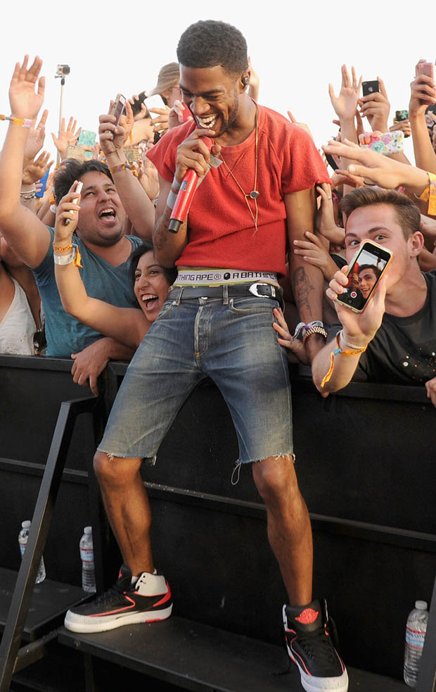 Kid Cudi in the Air Jordan 2 "Infrared 23"