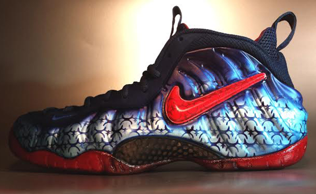 Nike Air Foamposite Pro Man of Steel Custom