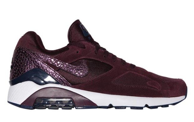 air max 200 bordeaux on feet