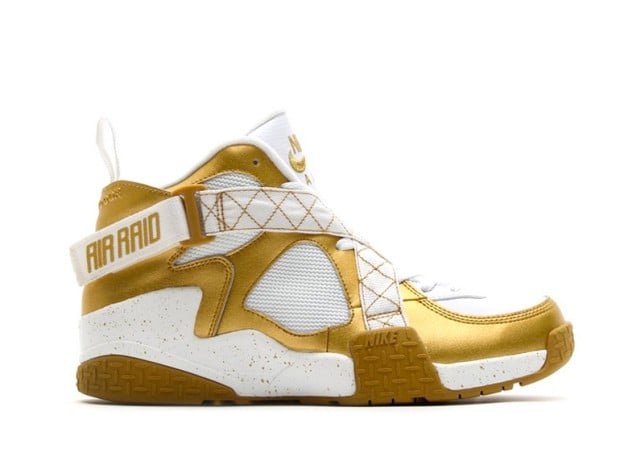 Nike Air Raid Metallic Gold White