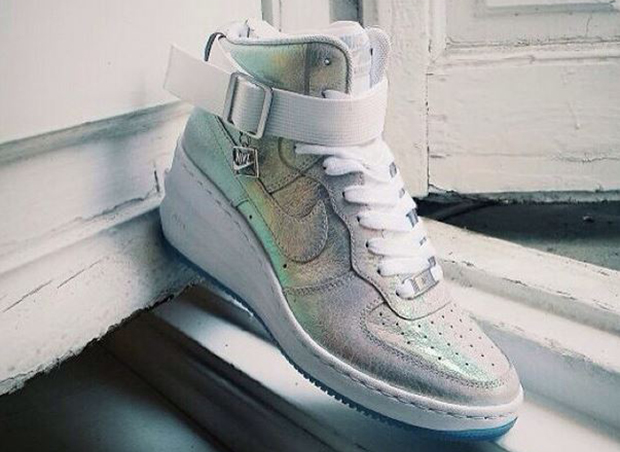 Nike Lunar Force 1 Sky Hi Magnet Grey