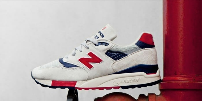J.Crew x New Balance Made in USA M998 Independence Day