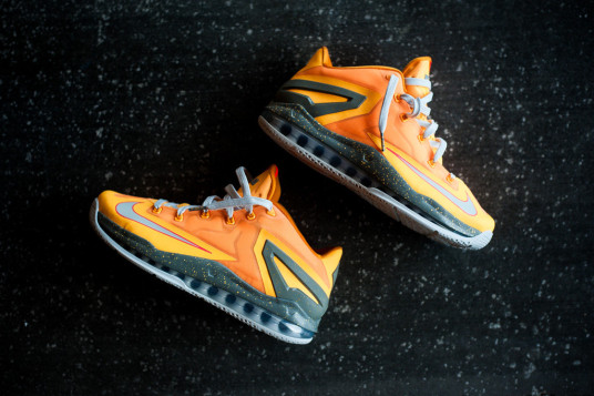 Nike LeBron 11 Low Atomic Mango Another Look