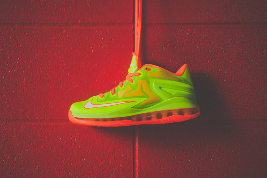 Nike LeBron 11 Low GS Electric Green Another Look