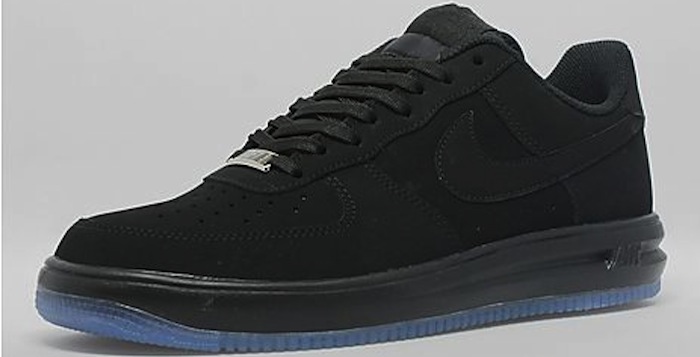 nike lunar force 1 black ice