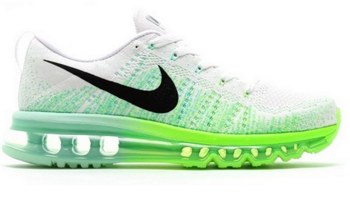 nike air max flyknit green