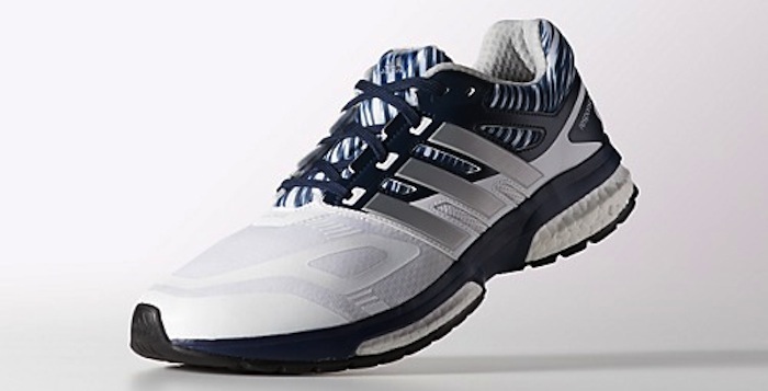 adidas Boost Techfit Metallic Silver/Navy | Nice Kicks