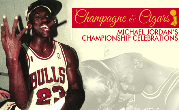 Champagne Cigars Michael Jordan s Championship Celebrations Nice Kicks