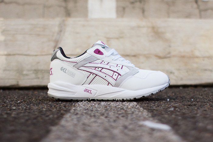 ASICS Gel Saga White Fuschia