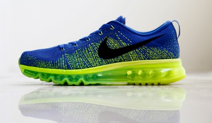 Nike Flyknit Air Max Blue Volt Another Look