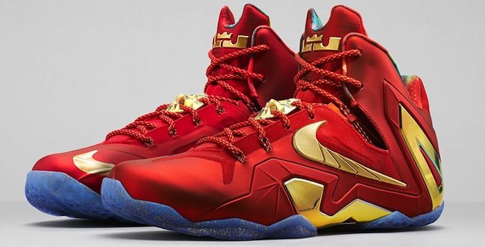 Nike-LeBron-11-Elite-Red-Gold-1