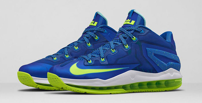 Nike LeBron 11 Low Sprite