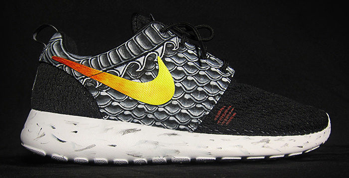 Nike Roshe Run Enter the Dragon Custom
