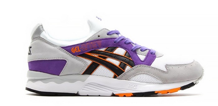 ASICS Gel Lyte V White Purple Orange