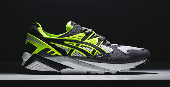 ASICS Gel Kayano Trainer Grey Black Lime Nice Kicks