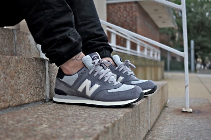 New Balance 574 Pennant Grey/Navy | Nice Kicks