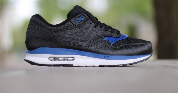 Nike Air Max Lunar1 Deluxe Black Gym Blue White