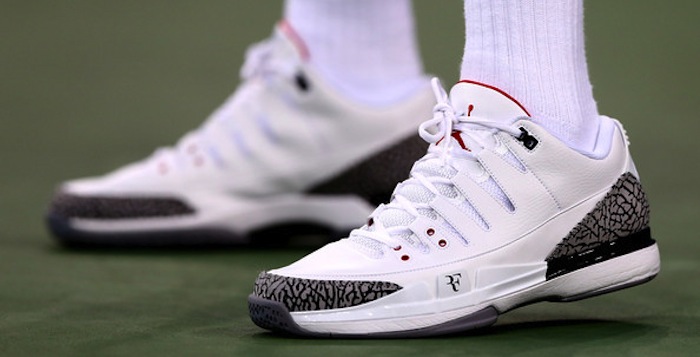 Roger Federer debuts NikeCourt Zoom 