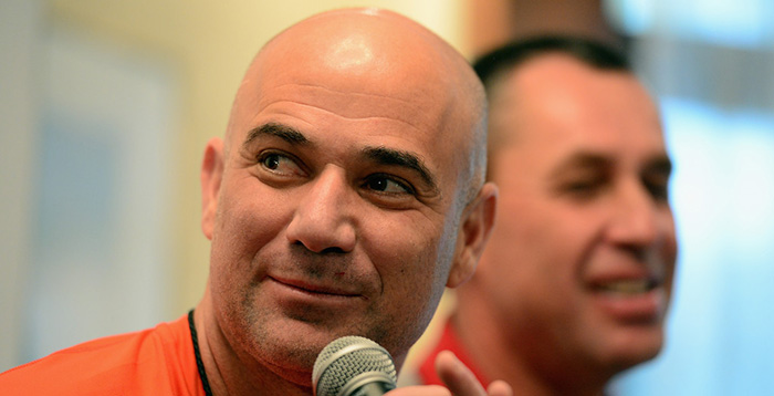 Andre Agassi Talks Style and Sneakers with New York Times