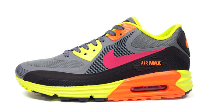 Nike Air Max Lunar 90 Grey/Yellow/Orange | Nice Kicks