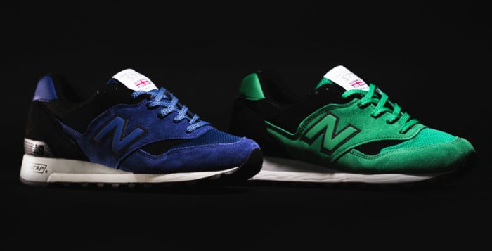 New Balance 577 Made in the UK Blue and Green