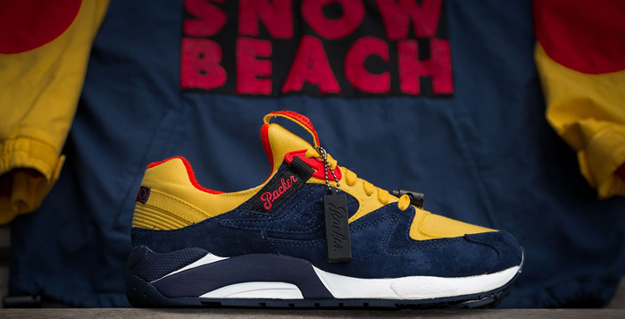 Packer Jordan shoes x Saucony Grid 9000 Snow Beach Another Look Teka marburgShops Dsquared2 colour block high top sneakers Neutrals
