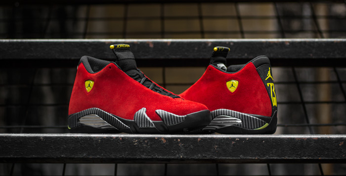 Weekly Wallpaper Air Jordan 14 Ferrari