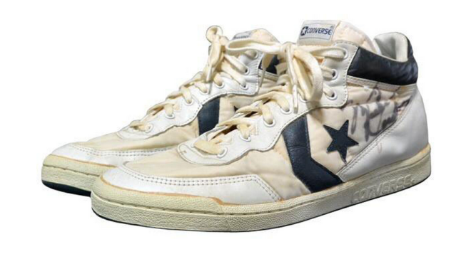 Michael Jordan’s 1984 Olympic Converses Are Heading to Auction
