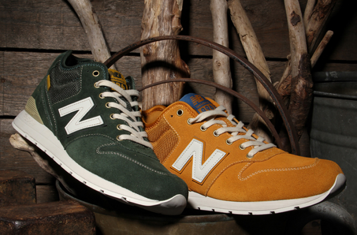 New Balance MRH996 Mustard & Forest Green Pack