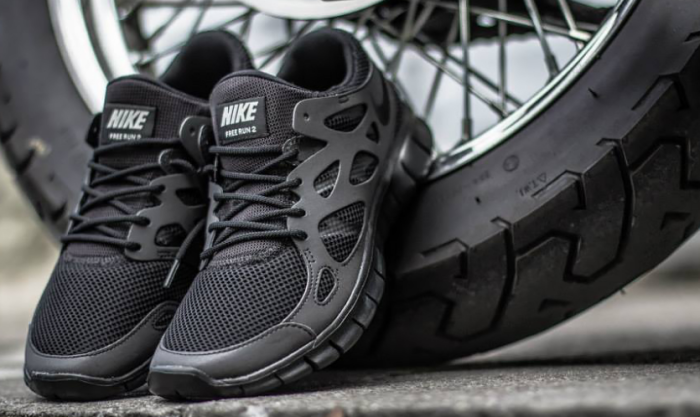 nike free run 2016 black