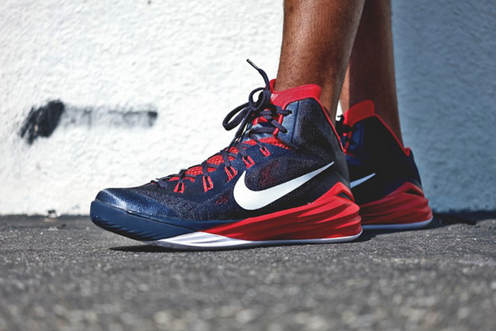 Nike Hyperdunk 2014 Obsidian University Red