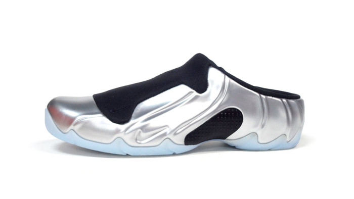Nike Solo Slide Silver/Black | Nice Kicks