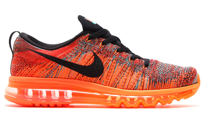 nike flyknit max orange