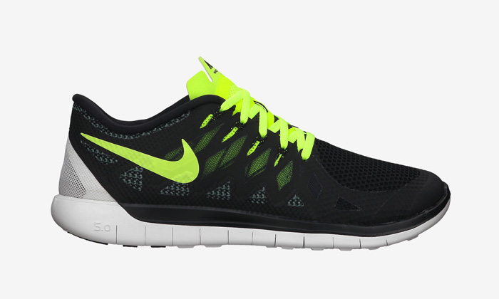 Nike Free 5.0 Black/Volt Nice