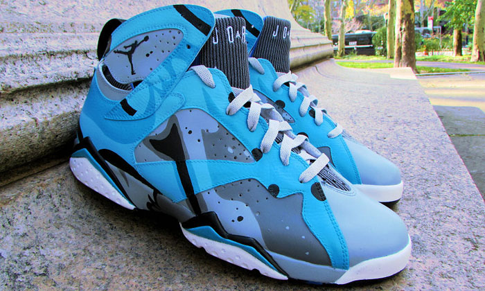 custom jordan 7