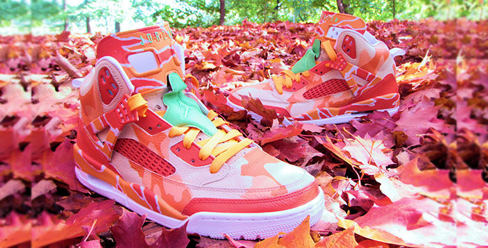 Jordan Spizike Colors of Autumn Custom