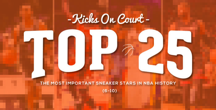 #KOC25 The Most Important Sneaker Stars in NBA History 10-6