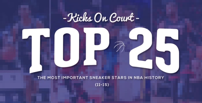 #KOC25 The Most Important Sneaker Stars in NBA History 15-11