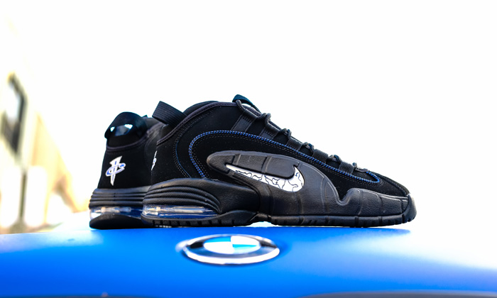 nike air max penny 1 black blue