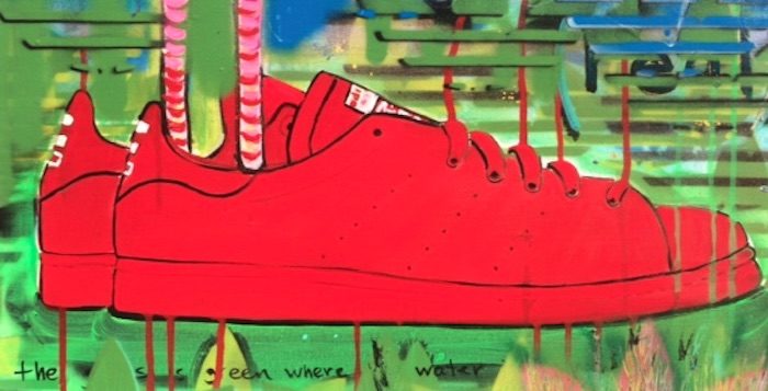 Pharrell Williams x adidas Stan Smith "Solids" Art by Shannon Favia
